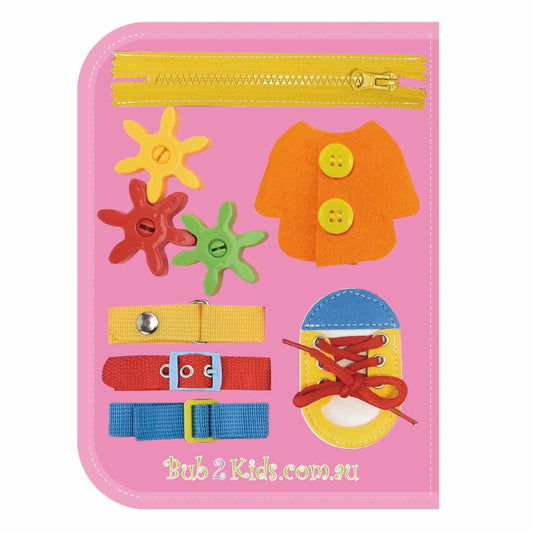 Felt Book Busy Board Montessori Book Toddler Early Learning Book - Unicorn