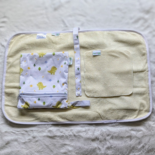Dino - Premium Nappy Change Mat Set