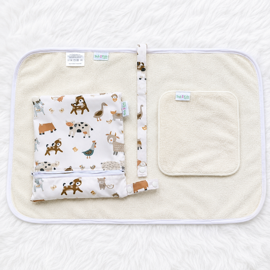 Farm Animals - Premium Nappy Change Mat Set