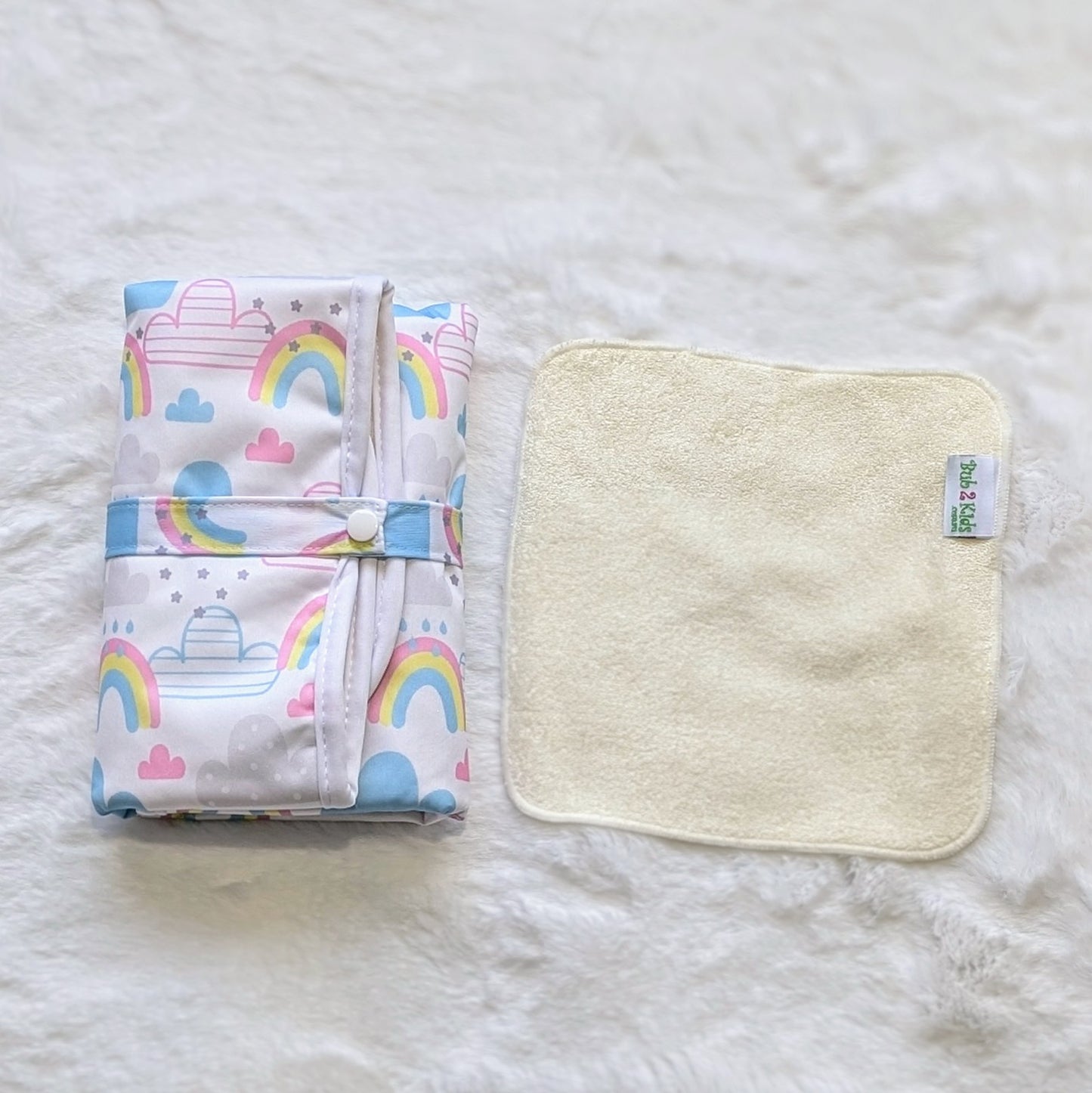 Rainbow - Premium Nappy Change Mat Set