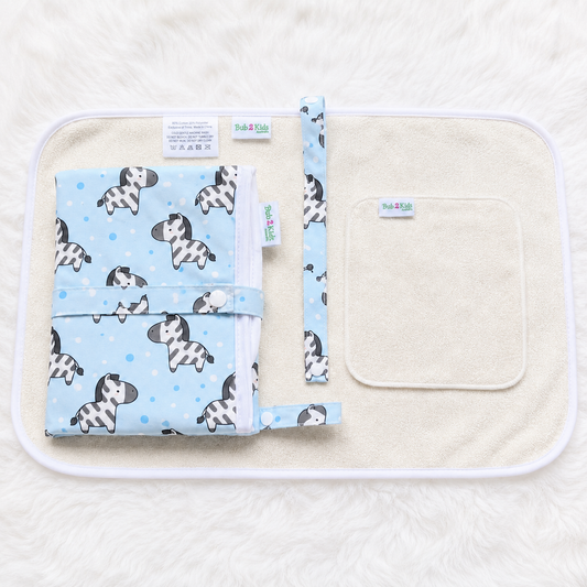 Zebra - Premium Nappy Change Mat Set