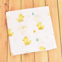 Yellow Duck - Bundle Deal - Muslin Blanket, Swaddle Wrap & Burp Cloth