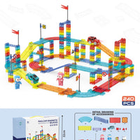 Railcar Magnetic Blocks – 240 Pcs