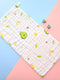 3 Pack – Avocado & Banana – 6 Layers Muslin Burp Cloth – 100% Organic Cotton