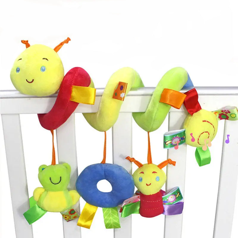 Spiral Hanging Stroller Baby Toys: Bee