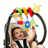 Spiral Hanging Stroller Baby Toys: Bee