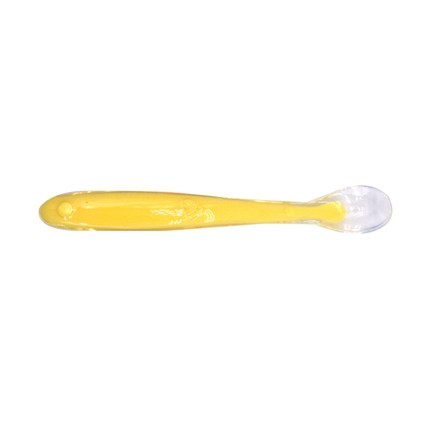 Silicone Starter Spoon for Babies - Yellow