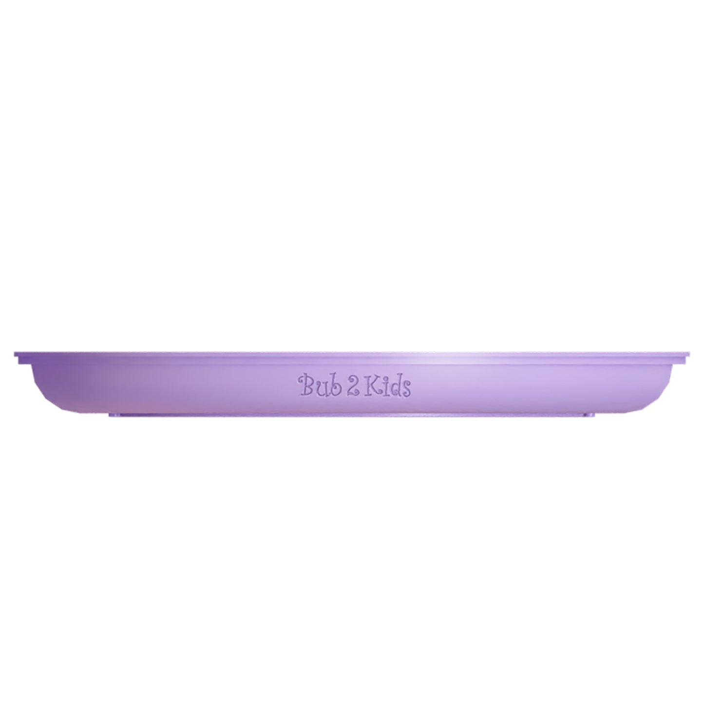 Silicone Suction Divided Plate - Purple Pop