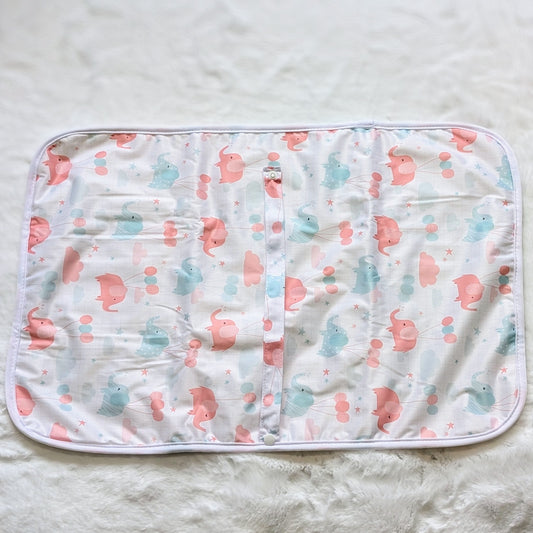 Elephant - Premium Nappy Change Mat Set