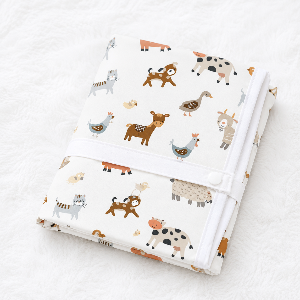Farm Animals - Premium Nappy Change Mat Set