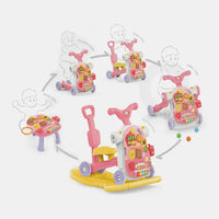 5-in-1 Multi-Function Activity Walker - Pink