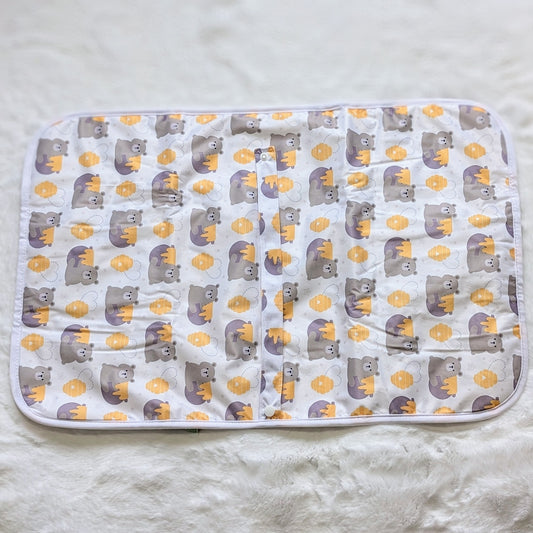 Honey Bear - Premium Nappy Change Mat Set