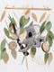 Koala Cot Mobile with Wooden Arm (Handmade)
