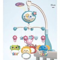 Musical Cot Mobile with Projector - Blue