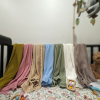 Lilac – Knitted Blanket – 100% Organic Cotton