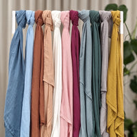 Light Brown – Muslin Wrap – Bamboo and Organic Cotton