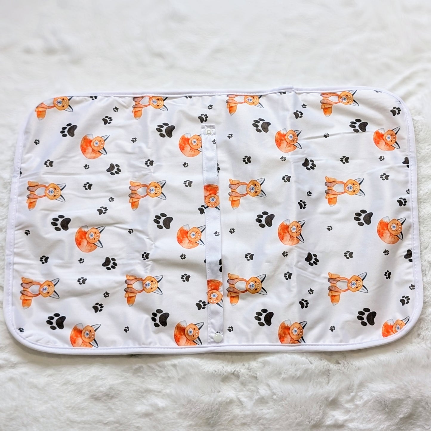 Pawsome Fox - Premium Nappy Change Mat Set