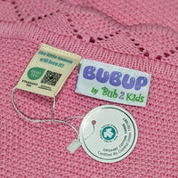 Pink Knitted Blanket & Security Comforter Set - Bubup by Bub2Kids