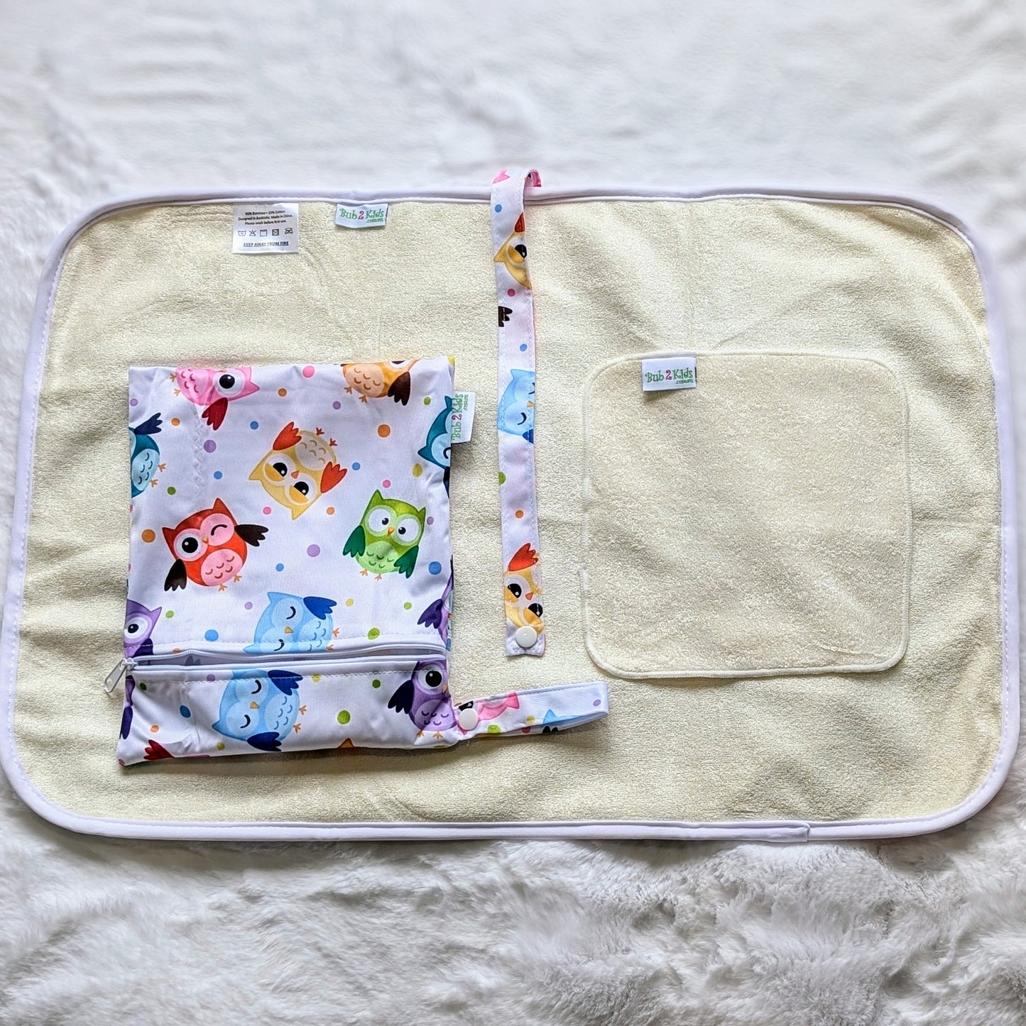 Powl Owl - Premium Nappy Change Mat Set