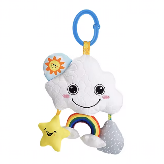 Premium Pull String Musical Hanging Toy - Cloud