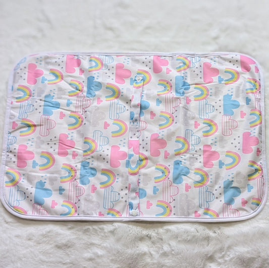 Rainbow - Premium Nappy Change Mat Set