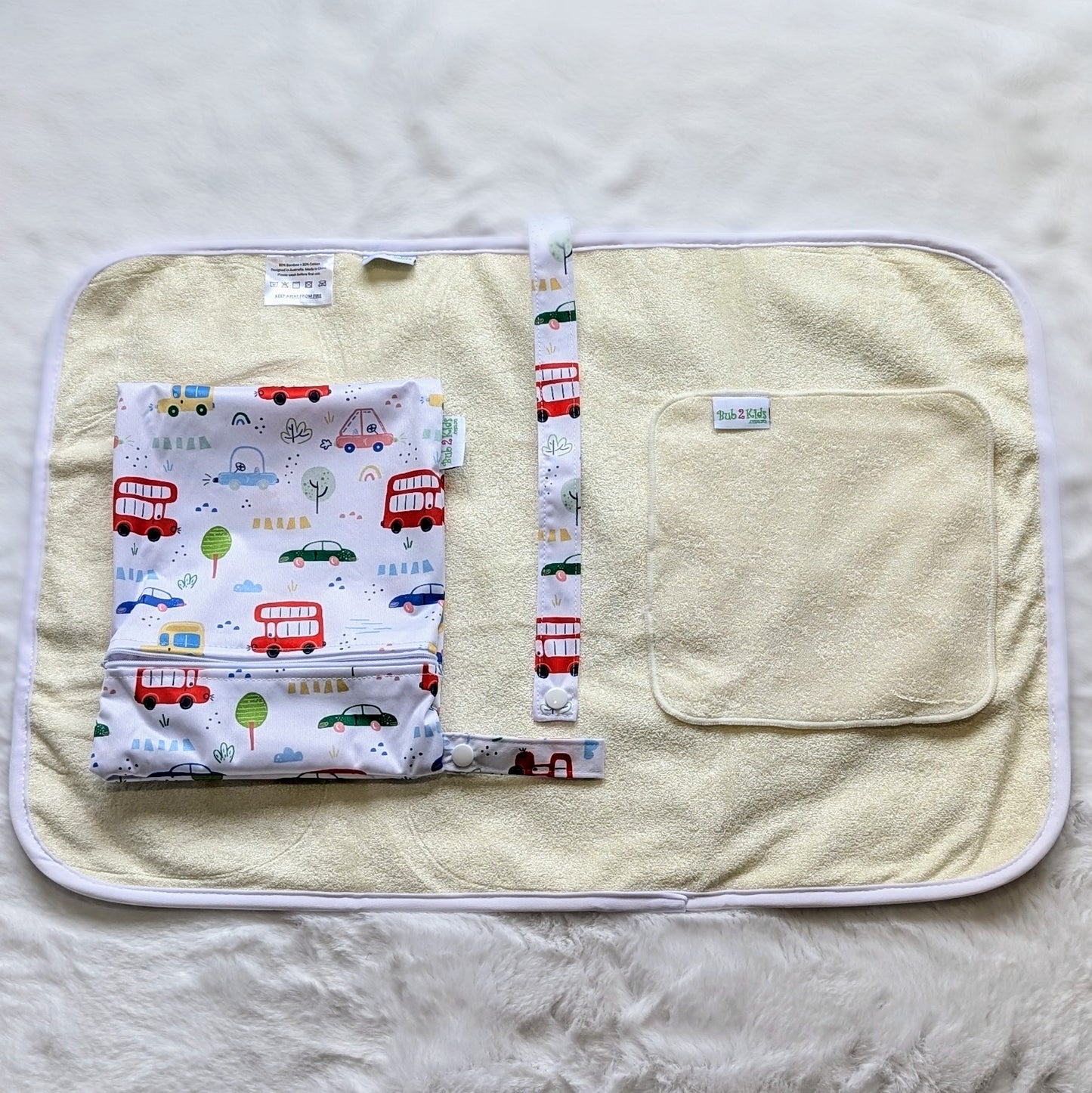 Vehicles - Premium Nappy Change Mat Set