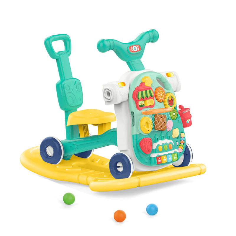 5-in-1 Multi-Function Activity Walker - Green