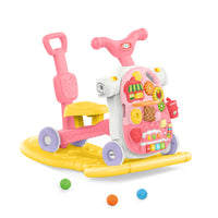 5-in-1 Multi-Function Activity Walker - Pink