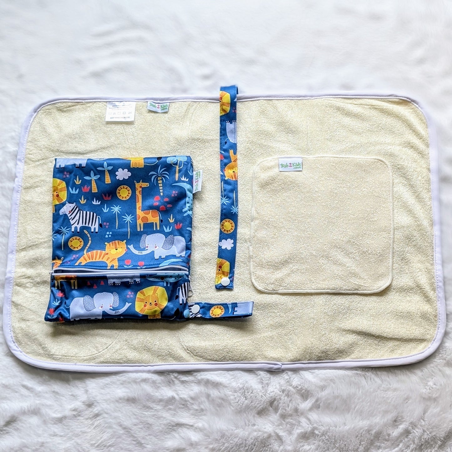 Zoo Animals - Premium Nappy Change Mat Set