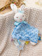 Premium Baby Security Comforter - Rabbit Blue